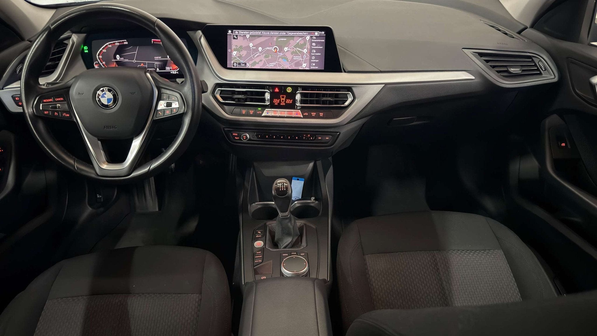 BMW 116 i*Benzine*Garantie*EURO6d*LED*Parkeersensoren*Crui, Autos, Achat, Euro 6, Entreprise, Autre carrosserie