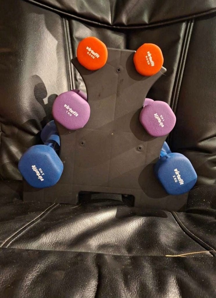 Gewichten fitness, Sport en Fitness, Fitnessmaterialen, Ophalen of Verzenden, Zo goed als nieuw, Benen, Dumbbell