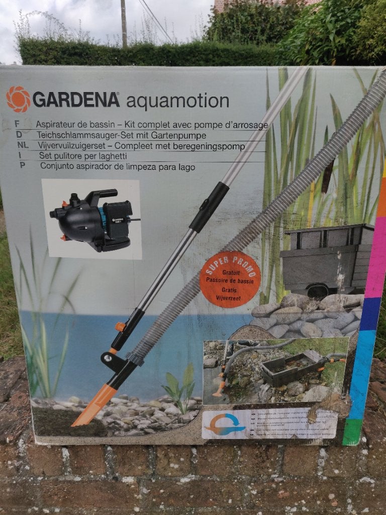 Aspirateur d'étang Gardena, Jardin & Terrasse, Enlèvement, Neuf, Aspirateur de bassin