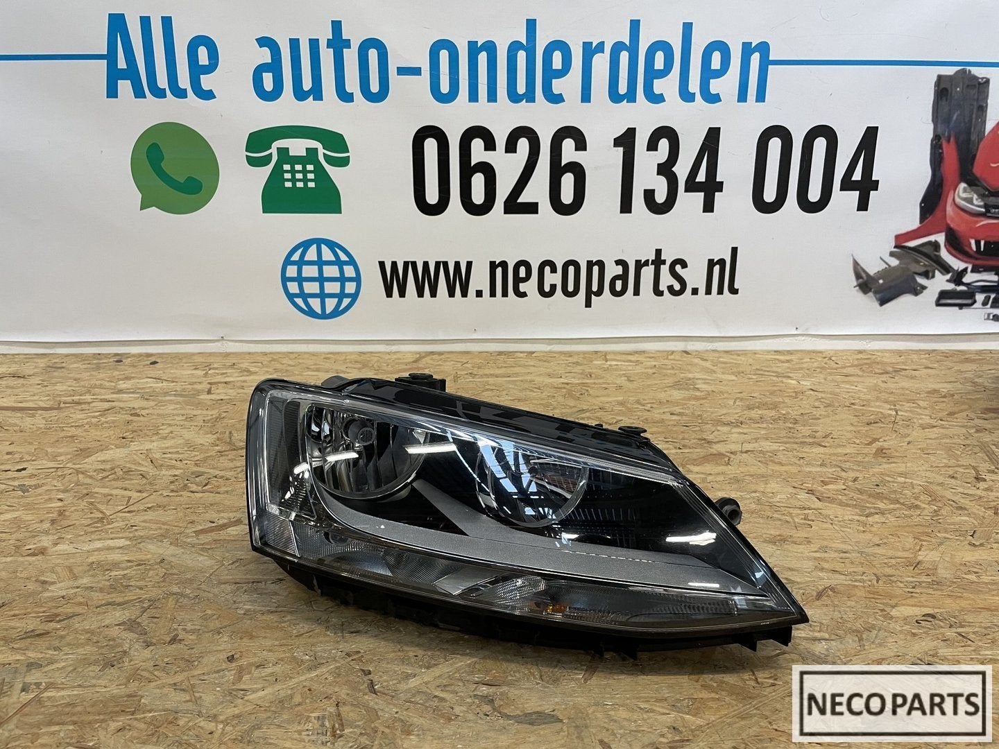 KOPLAMP JETTA RECHTS ORIGINEEL 5C7941006A, Autos : Pièces & Accessoires, Éclairage, Volkswagen, Utilisé, Enlèvement ou Envoi