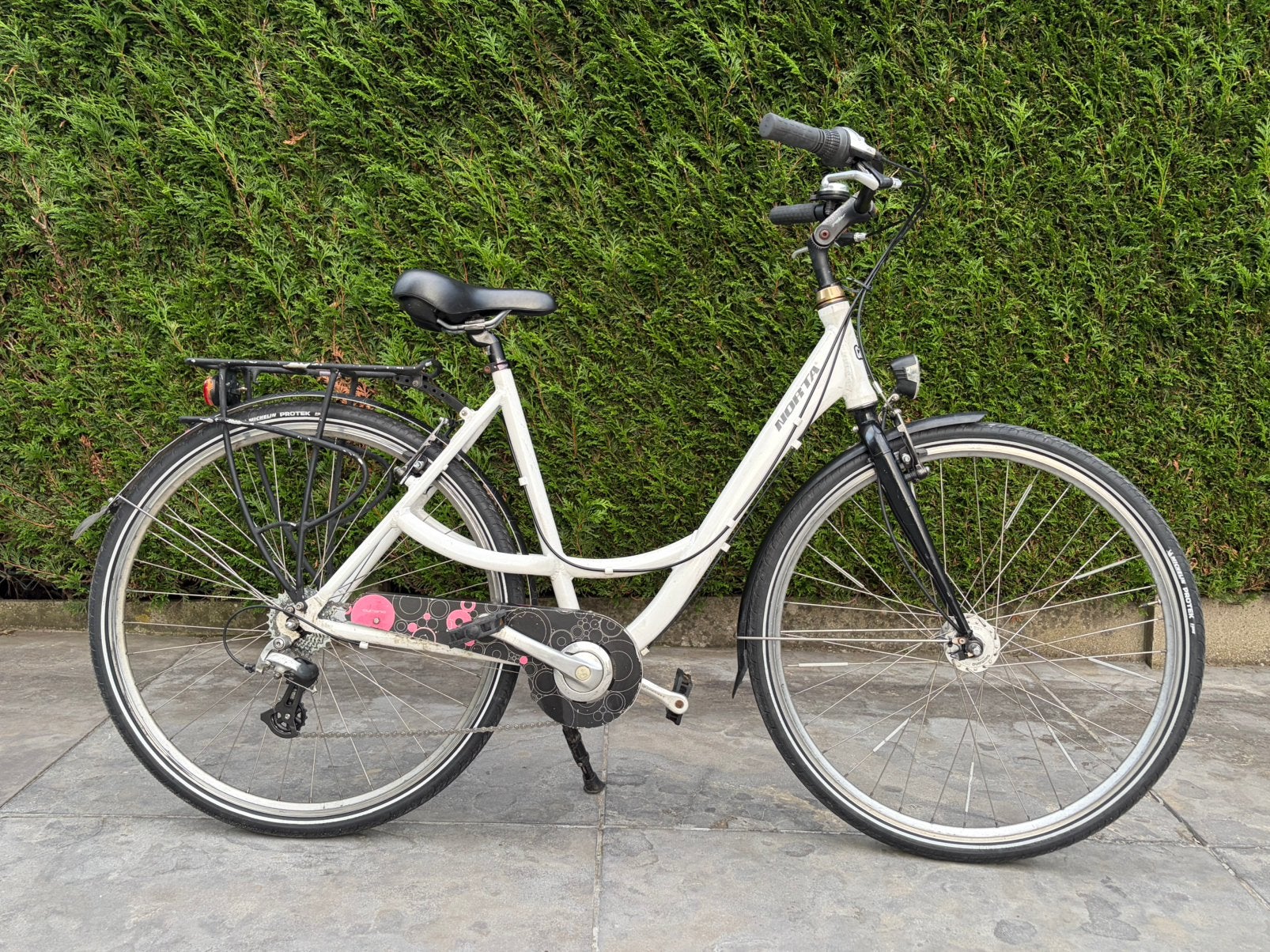 Norta damesfiets, Ophalen, Gebruikt