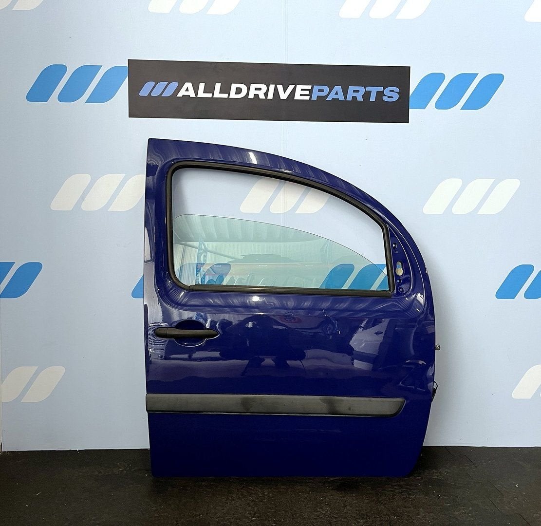 Porte avant droite Renault Kangoo bleu foncé 801004234R