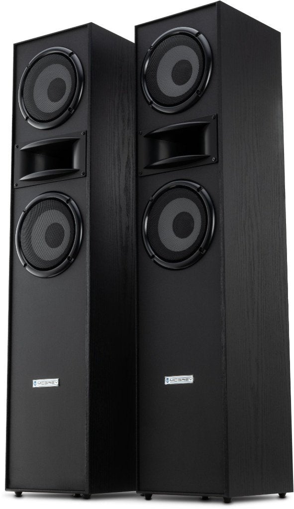 2 Enceintes Speakers McGrey HTS-65320, Bass-reflex, Enlèvement, Comme neuf, Kit d'enceintes