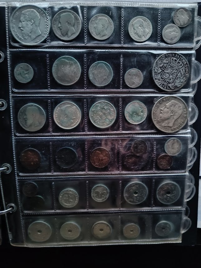 muntenverzameling België, Enlèvement, Métal, Série, Argent