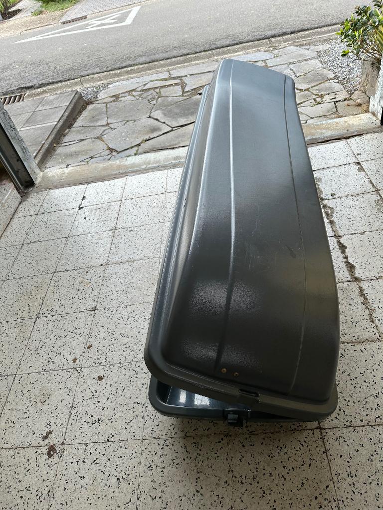 Coffre à skis de toit 220x60x30, Autos : Divers, Coffres de toit, Enlèvement, Utilisé
