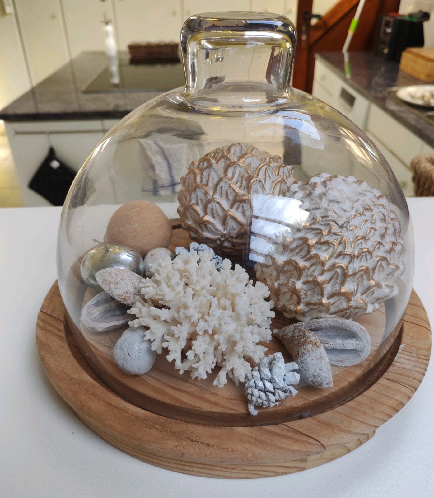 Decoratieve glazen bel, Huis en Inrichting, Woonaccessoires | Stolpen