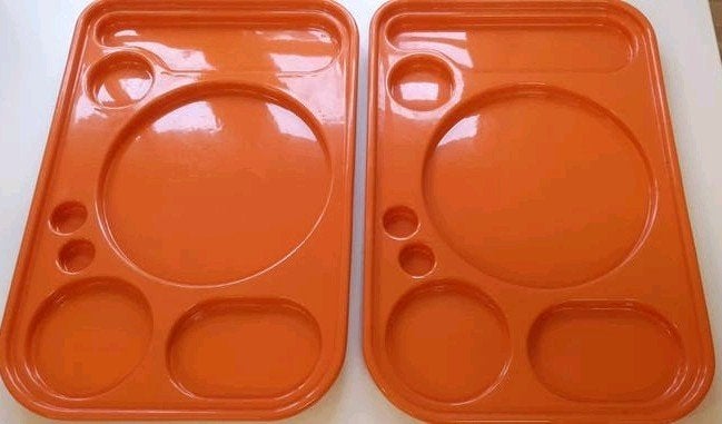 2 PLATEAUX À GUZZINI VINTAGE AUTHENTIQUES, Enlèvement