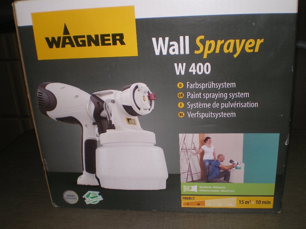 Wagner W400 verfspuit, Doe-het-zelf en Bouw, Schildersmaterialen, Ophalen, Nieuw, Verfspuit of Verfpomp