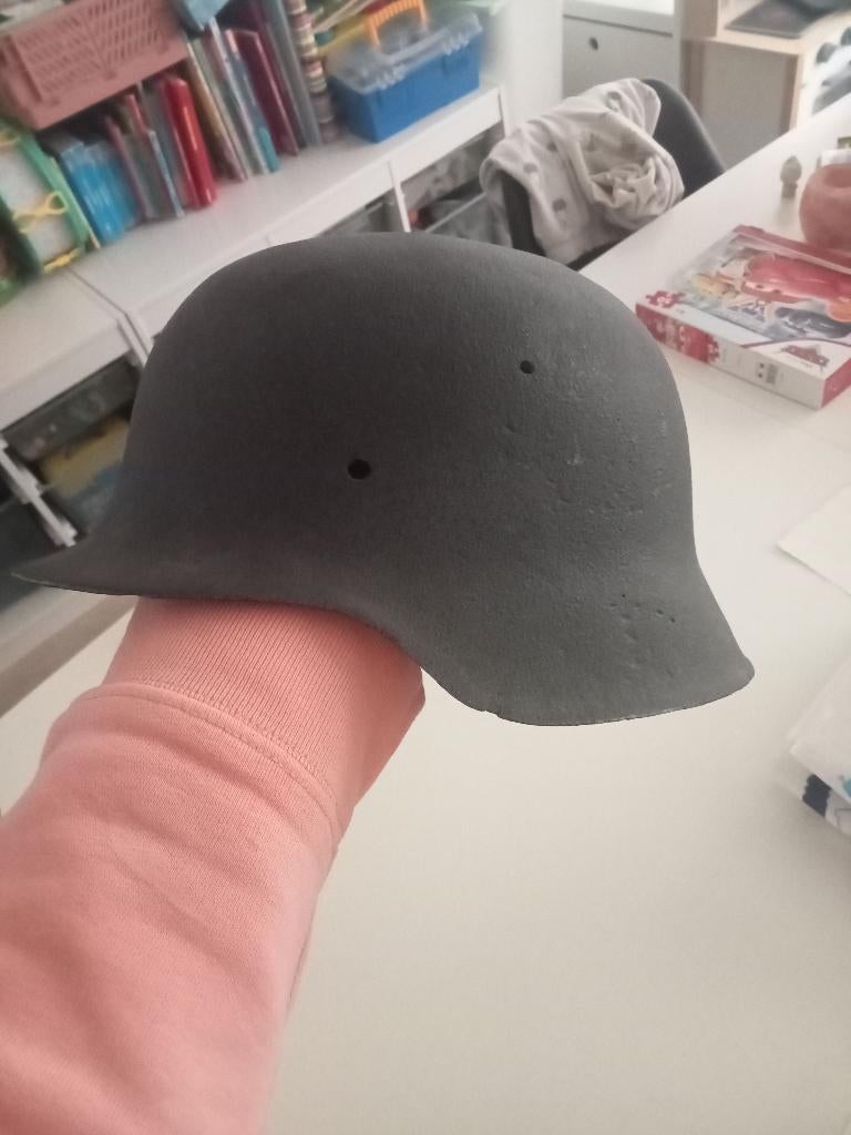 duitse militaire helm, Verzamelen, Ophalen of Verzenden, Landmacht, Helm of Baret