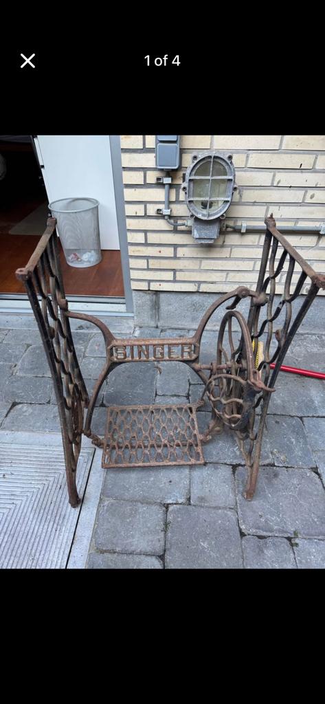 Onderstel singer, Ophalen