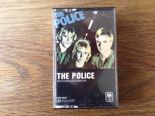 muziekcassette the police, Cd's en Dvd's, Cassettebandjes, Ophalen of Verzenden, Rock en Metal, 1 bandje, Origineel