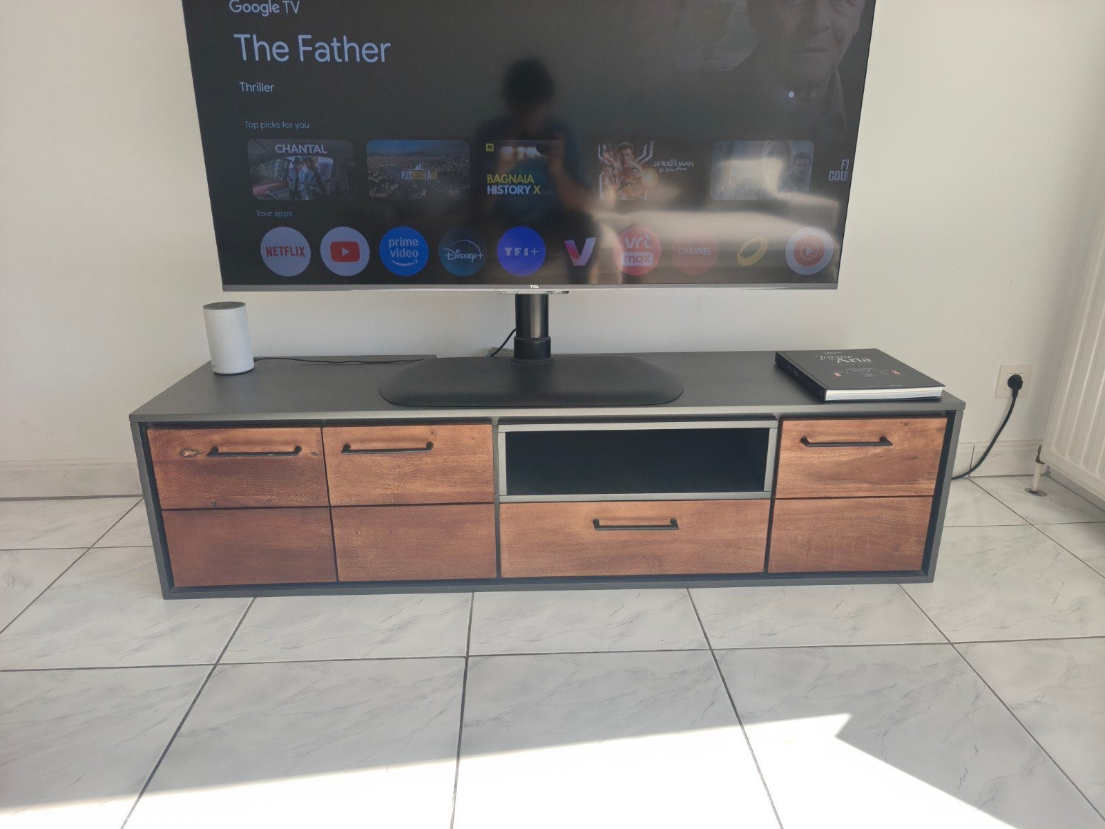 XOOON TV-MEUBEL / MEUBLE TV XOOON – WANDMONTAGE POSSIBLE, Maison & Meubles, 25 à 50 cm, Moins de 100 cm, 150 à 200 cm, Comme neuf