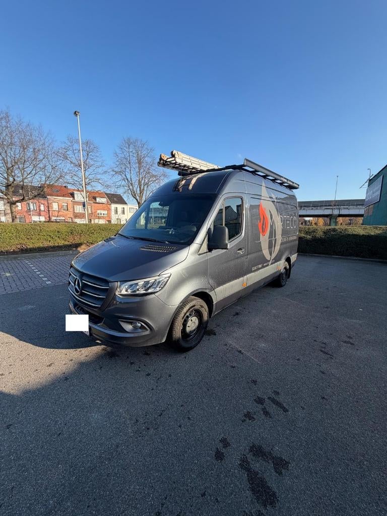 Mercedes-Benz Sprinter 319 CDI L2H2 in topconditie, Automaat, Achterwielaandrijving, 4 cilinders, Lichtsensor