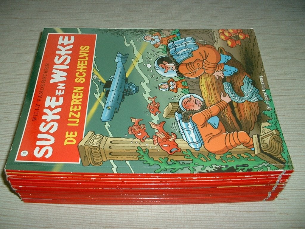 strips suske en wiske nieuwe cover 17 stuks, Meerdere stripboeken, Ophalen of Verzenden, Gelezen