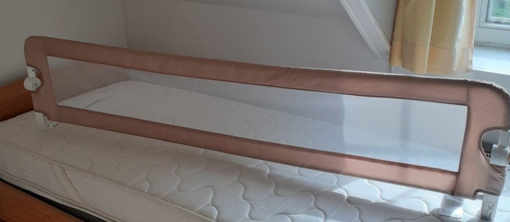bedhekje, Huis en Inrichting, Ophalen, Verstelbaar, Beige, 190 cm of minder