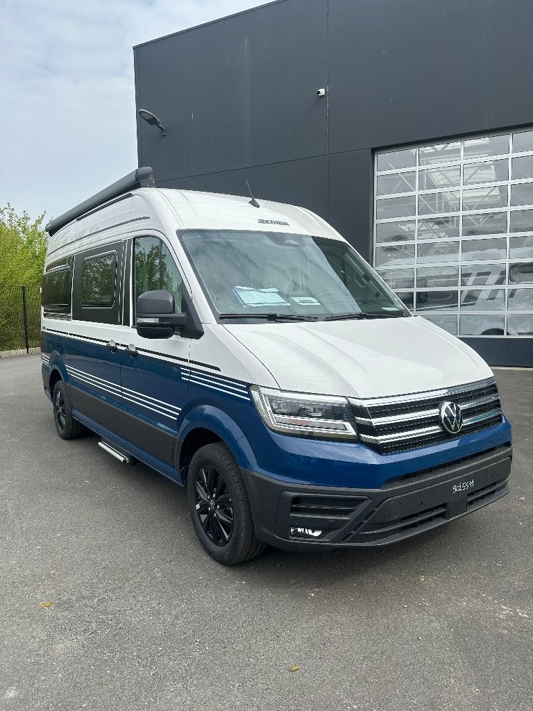 Eriba Car 600 Hymer VW "Ocean blue", Automaat, Buscamper of Camperbus, Luifel, Bedrijf