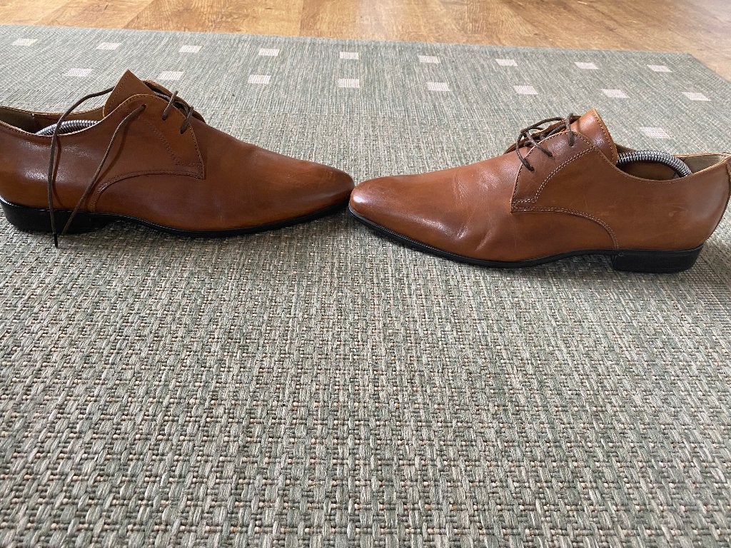 Giorgio 1958 cognac leren herenschoen, Kleding | Heren, Schoenen, Ophalen of Verzenden, Zo goed als nieuw, Bruin, Veterschoenen