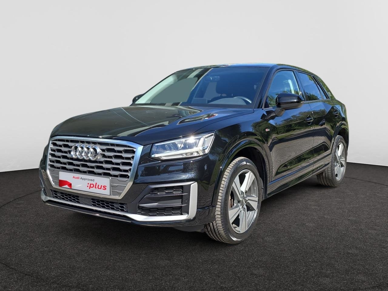 Audi Q2 35TFSI *leder, navi, trekhaak*, Auto's, Q2, Zwart, https://public.car-pass.be/vhr/accad6bc-bed6-4a99-99d7-e4b9af102703