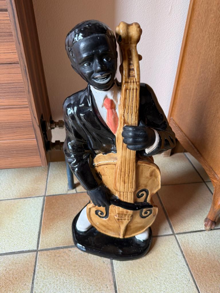 Statue jazz - hauteur 70cm, Enlèvement, Utilisé