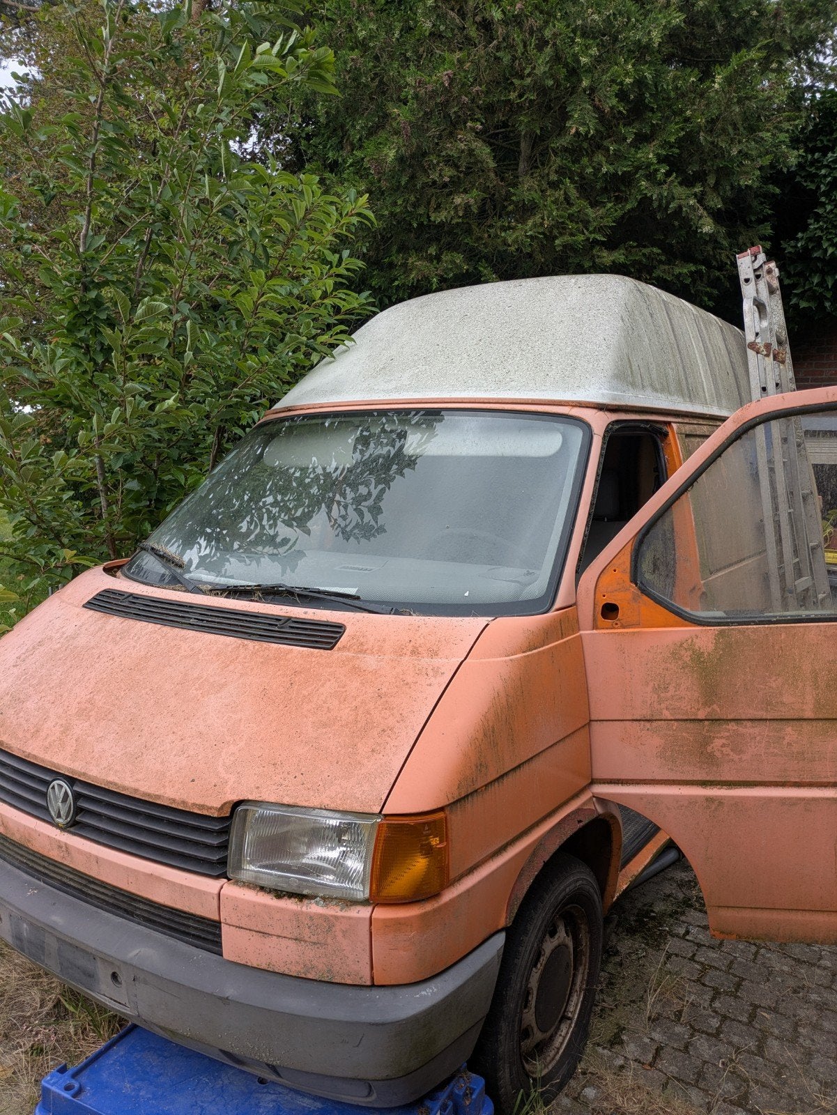 oude VW Transporter voor de stukken, Enlèvement, Avant, Volkswagen
