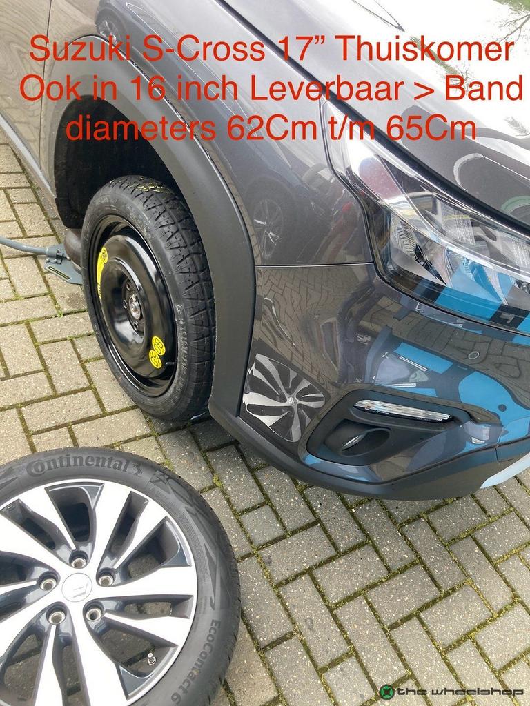 Reservewiel Thuiskomer SUZUKI S-Cross Vitara TOYOTA Yaris Cr, Gebruikt, -, Banden en Velgen, Ophalen of Verzenden