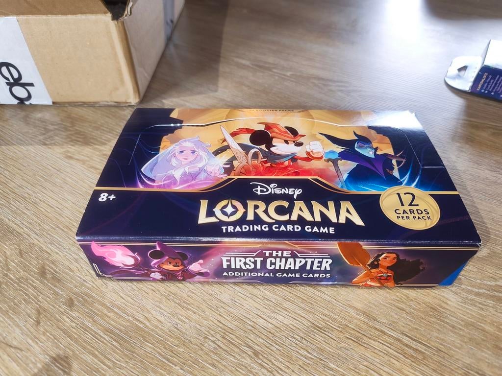 Box lorcana en anglais 1 ère édition, Ophalen of Verzenden