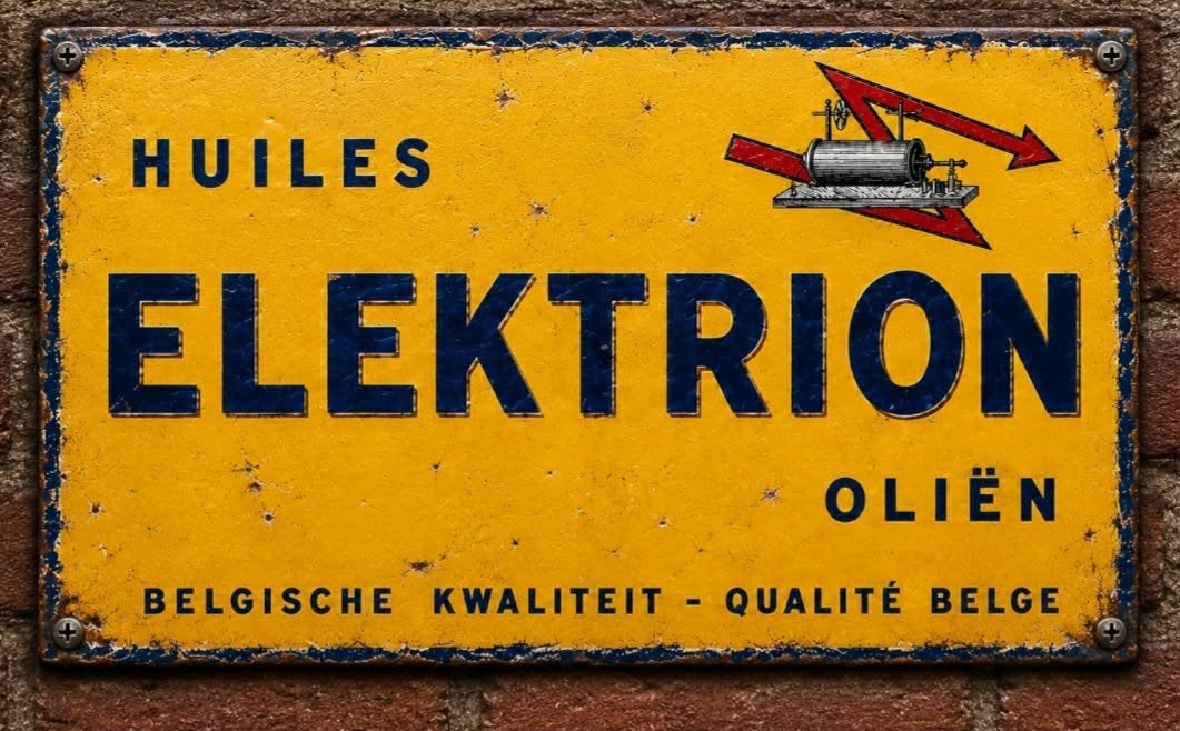 GEZOCHT Elektrion motor oil items, Verzamelen, Merken en Reclamevoorwerpen, Ophalen