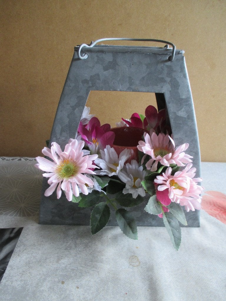 bloemstuk, Handgemaakt, Gebruikt, Roze, Ophalen of Verzenden