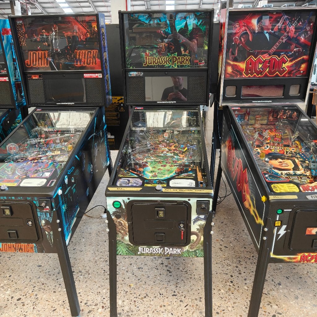 Fliper/flipper/flipper Jurassic Park, Collections, Enlèvement, Utilisé, Flipper (jeu), Stern