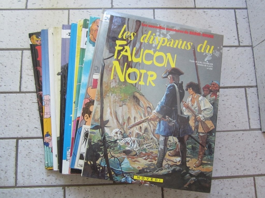 Lot 6 de bandes dessinées cartonnées - 20,00Eur, Boeken, Stripverhalen, Gelezen, Meerdere stripboeken, Ophalen of Verzenden