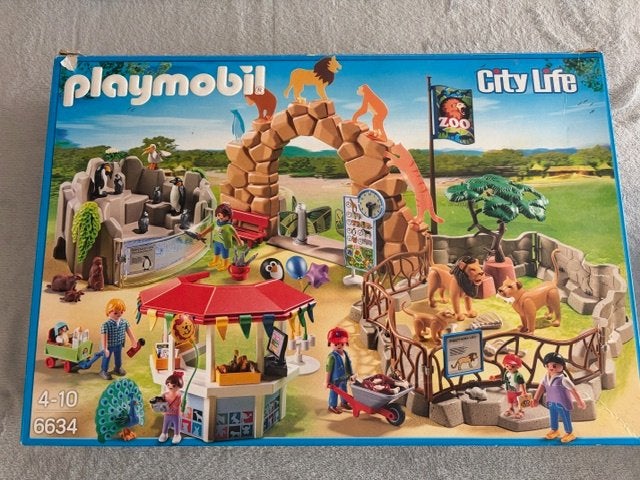 Playmobil - 6634 - City Life - De dierentuin, Ophalen, Zo goed als nieuw, City life