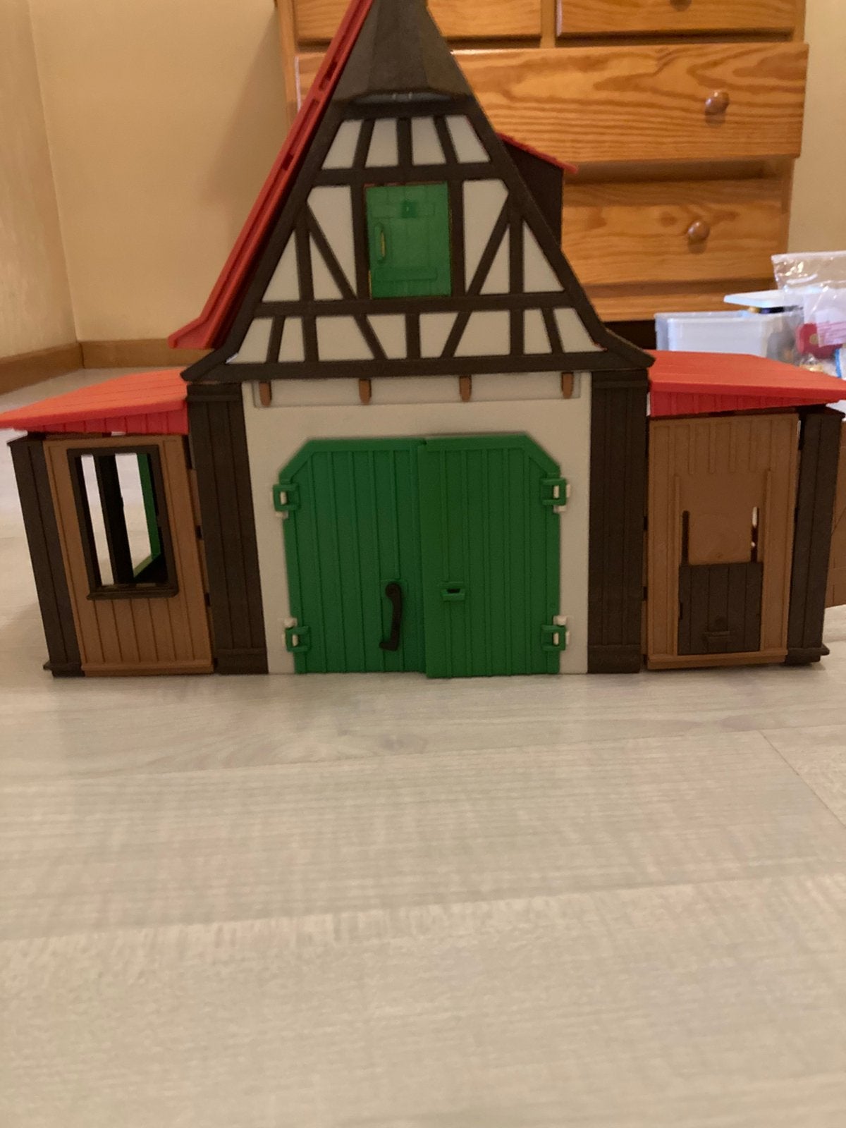 Playmobil boerderij, Ophalen, Gebouw, Complete set, Zo goed als nieuw