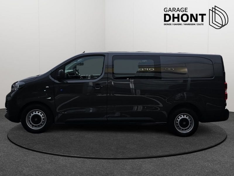 Opel Vivaro Dubbele Cabine XL - 2.2 Diesel - Manueel - 150PK, Autos, Opel, Argent ou Gris, Achat, Vivaro, Entreprise
