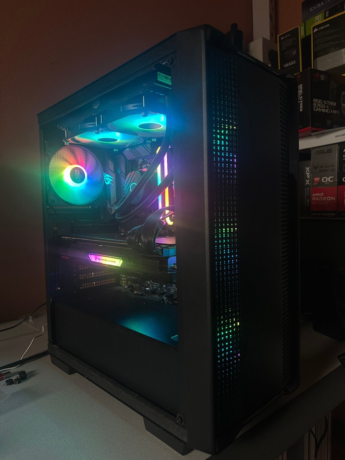 RX6950XT GAMING PC RYZEN 9, Computers en Software, Desktop Pc's, Zo goed als nieuw, 4 Ghz of meer, SSD, 32 GB, Met videokaart