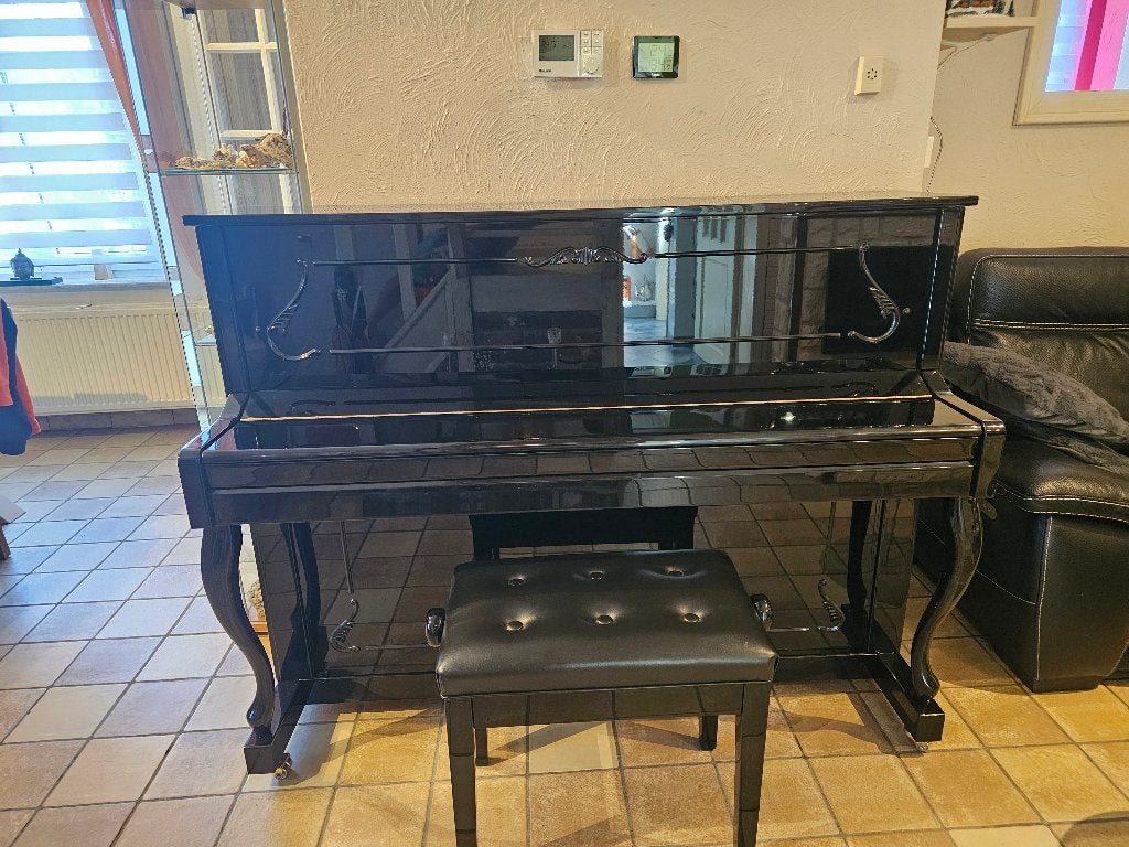 PIANO DROIT CARL STEINBERG, Musique & Instruments, Neuf, Brillant, Enlèvement, Piano