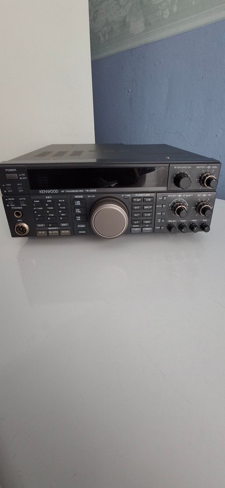 vds kenwood ts450,,hp sp31,,power meter daiwa, Enlèvement ou Envoi, Utilisé