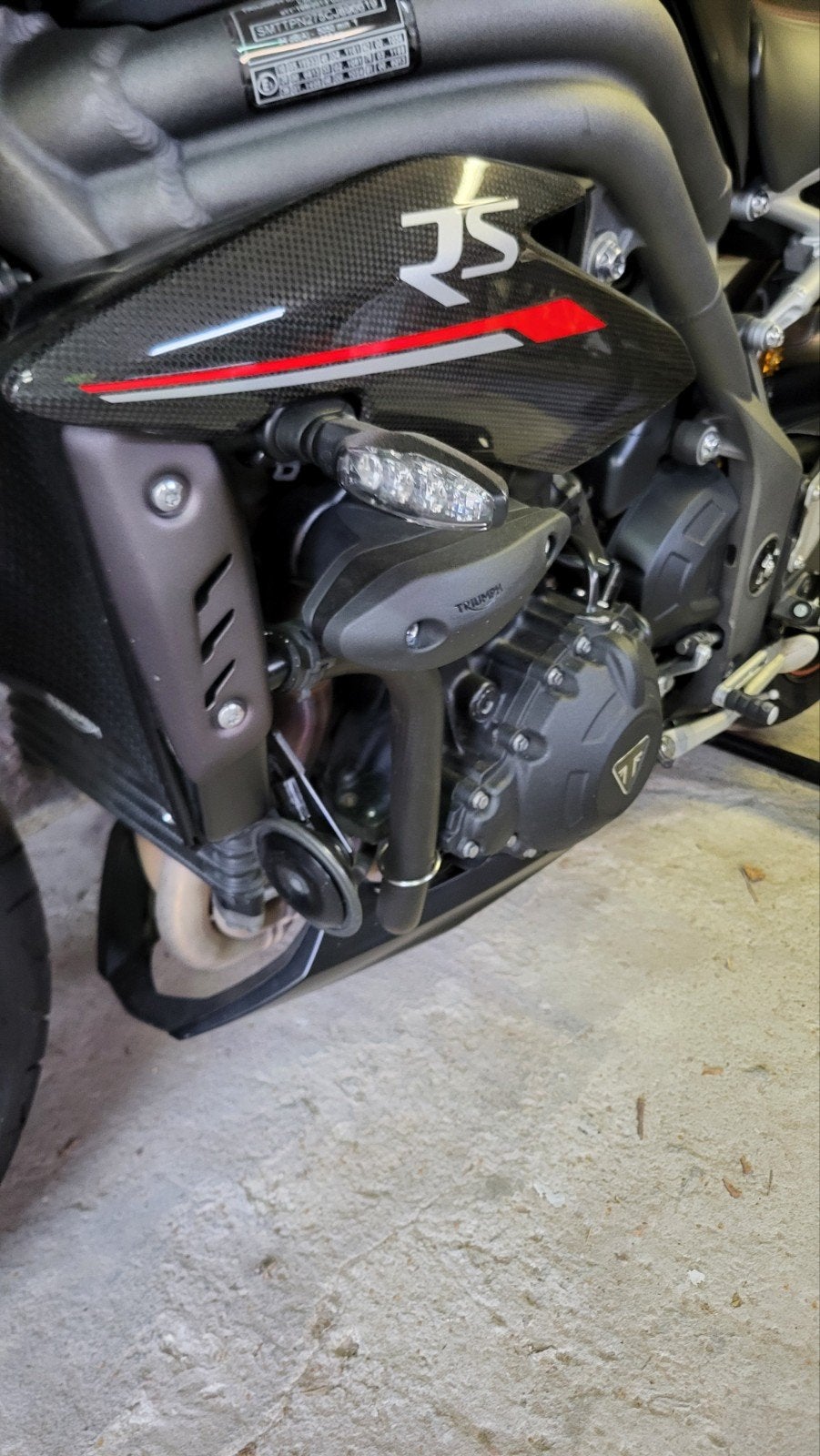 triumph Speed triple 1050 rs 2018, Particulier