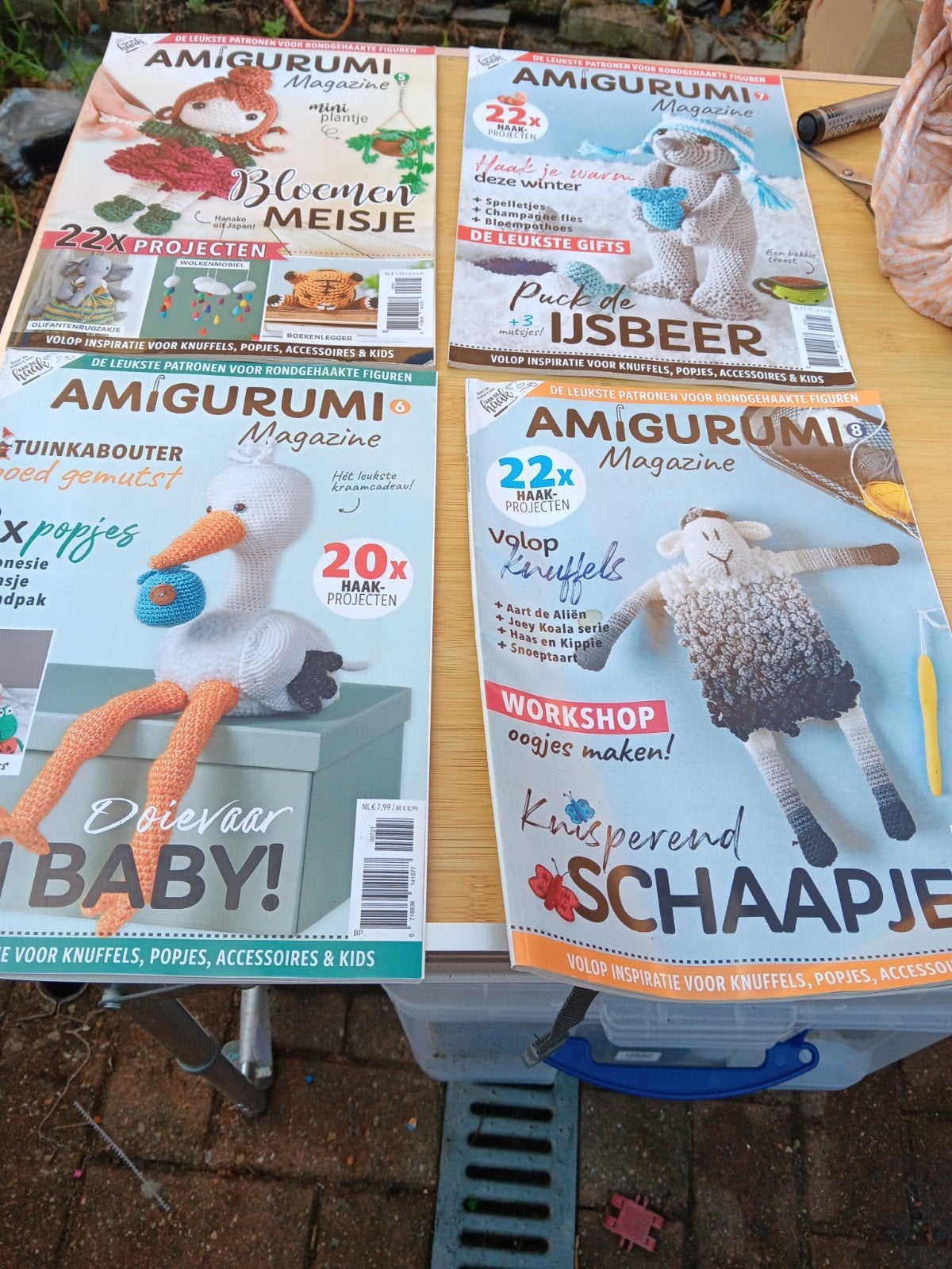 4 boekjes amigurumi, Boeken, Ophalen