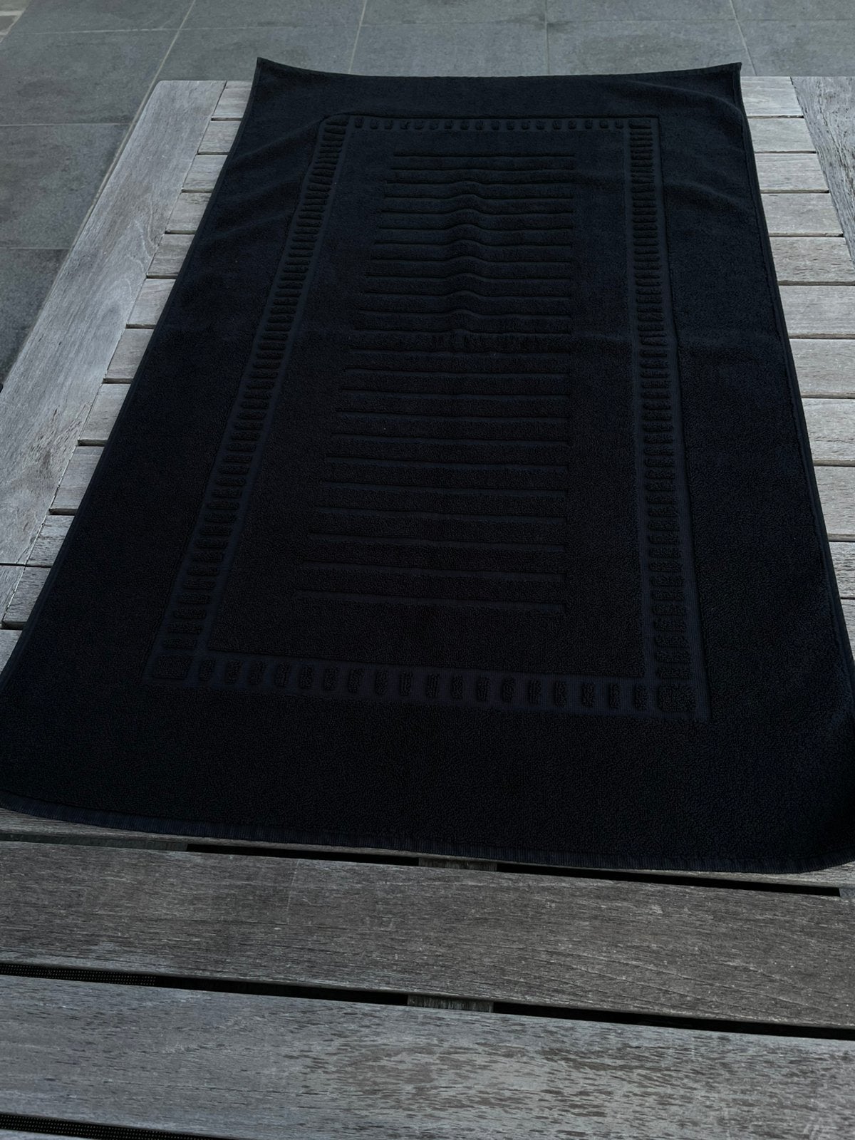 Badmat zwart De Witte Lietaer Dolce60x100 cmNieuw, Ophalen, Nieuw, Zwart, Badmat