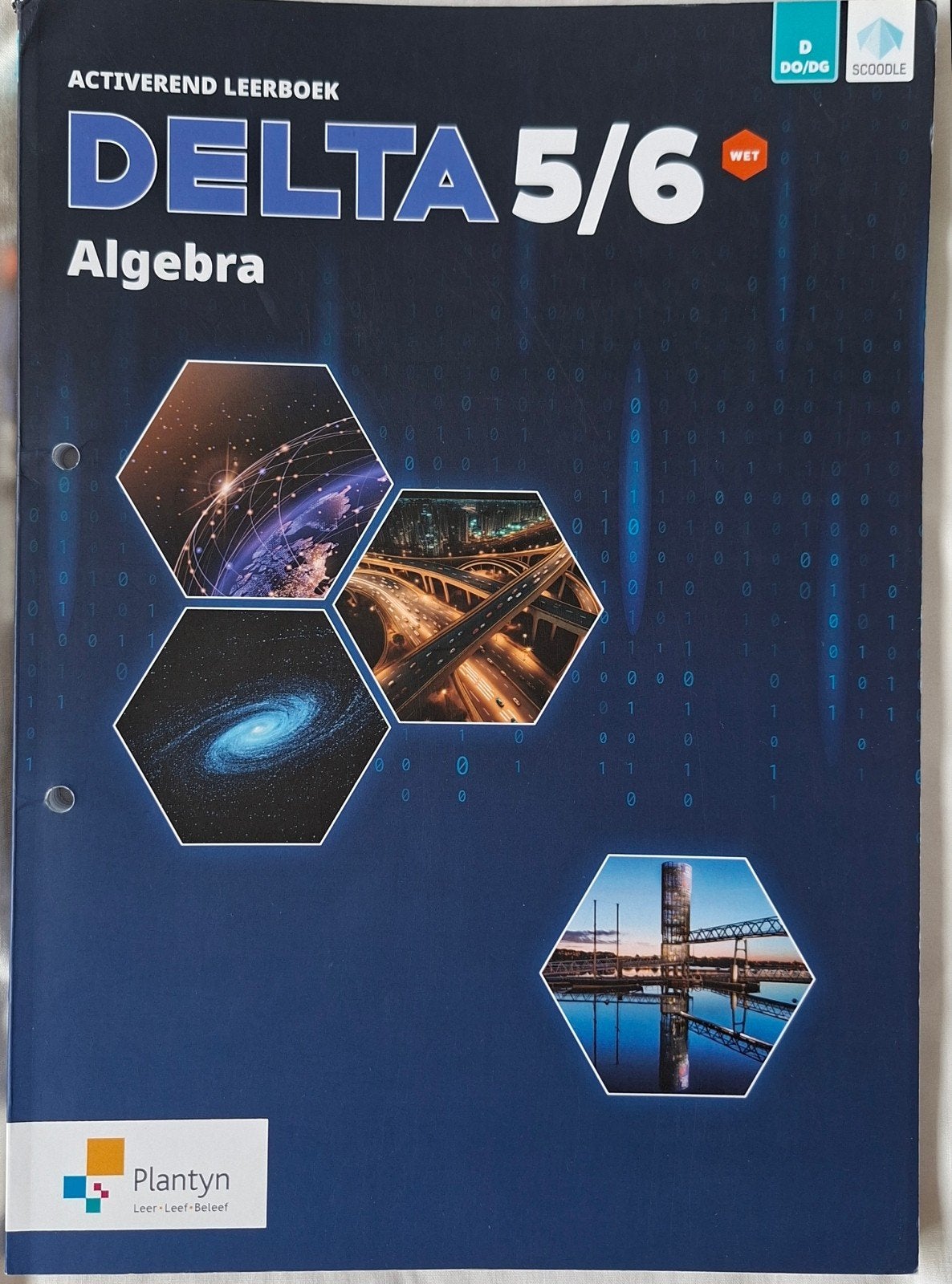 Delta 5/6  Algebra Activerend Leerboek, Boeken, Ophalen, ASO, Wiskunde A, Plantyn