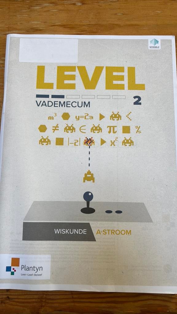 Vademecum 1 , wiskunde, Plantyn, Boeken, Ophalen of Verzenden, Zo goed als nieuw