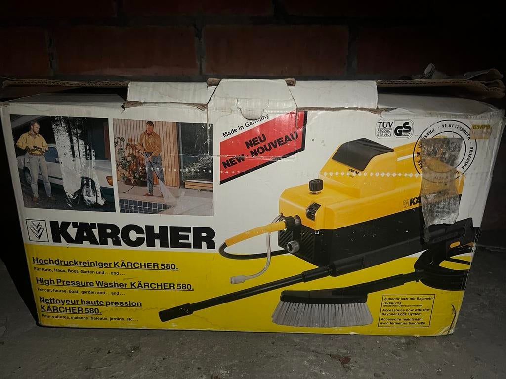 Kärcher hogedruk, Doe-het-zelf en Bouw, Reinigingsmachines, Zo goed als nieuw, Ophalen