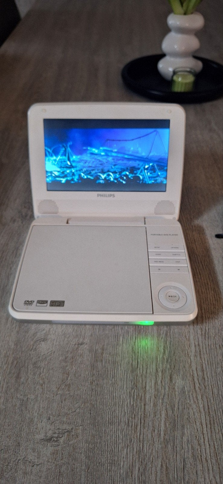 PHILIPS DRAAGBARE DVD SPELER, Dvd-speler, Philips, Gebruikt, Draagbaar