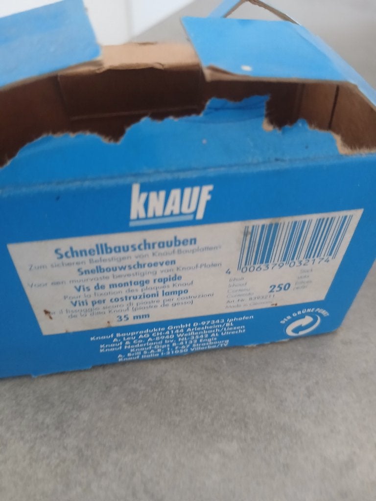 schroeven.nagels en pluggen, Ophalen, Zo goed als nieuw, 50 tot 100 mm, Schroeven