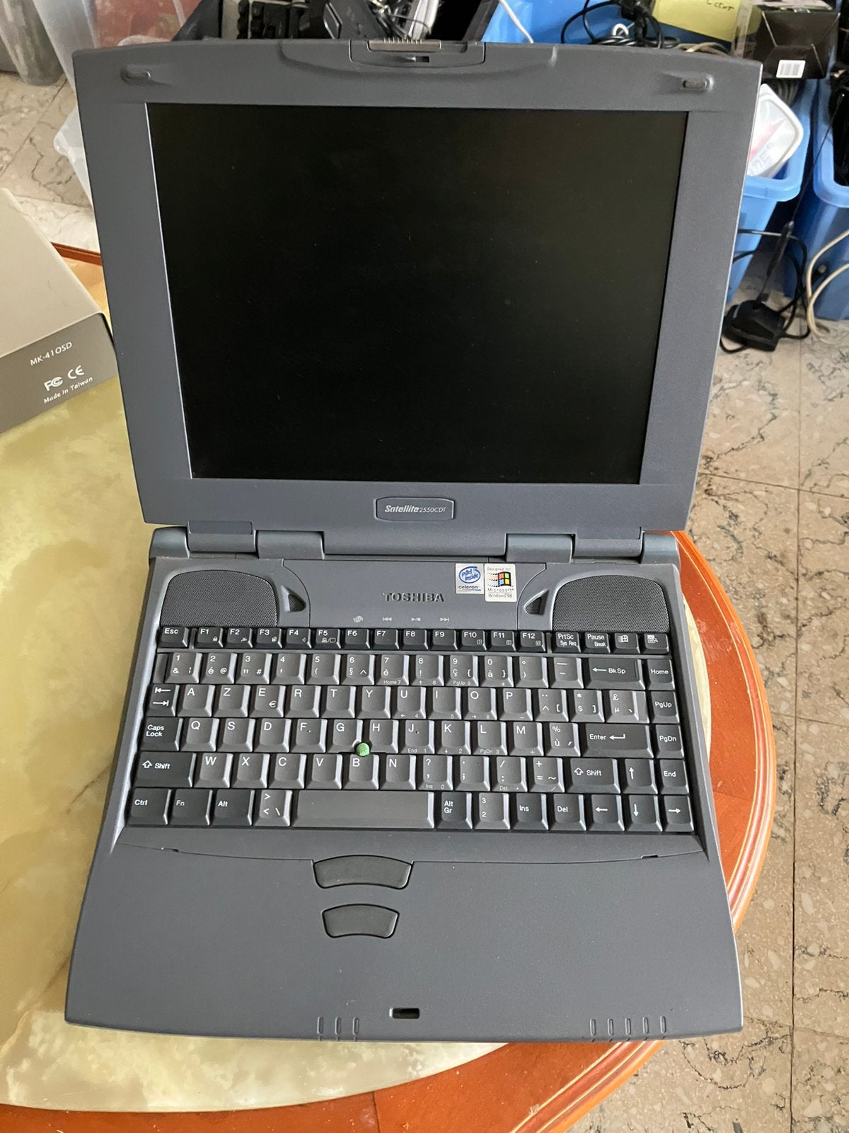 Ordinateur portable Toshiba Satellite 2550CDT, Informatique & Logiciels, Enlèvement, Utilisé, Azerty