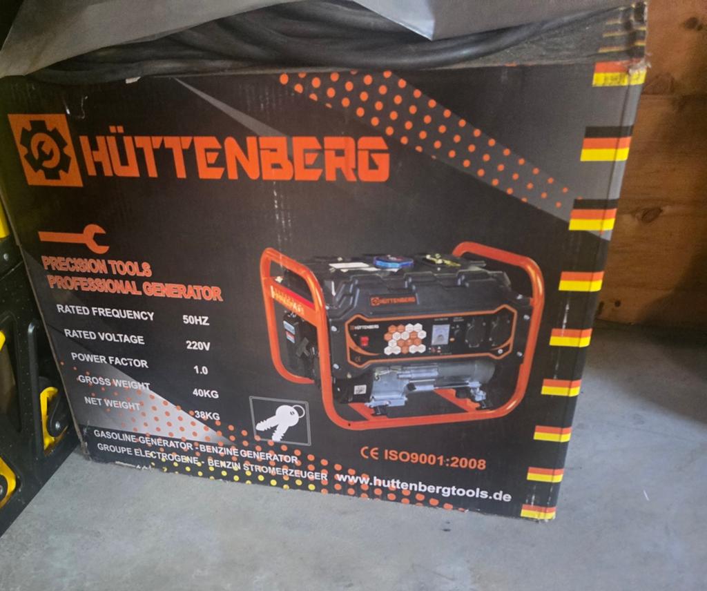 Hüttenberg generator (nieuw), Enlèvement