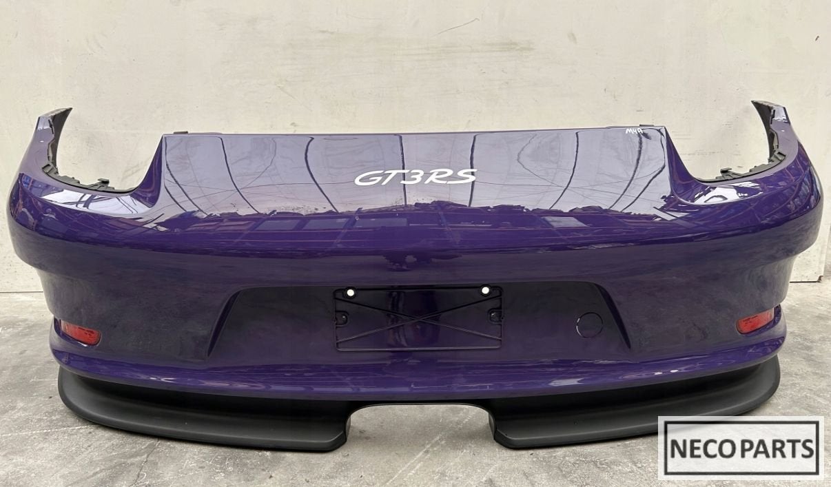 PORSCHE 911 991 GT3RS GT3 RS ACHTERBUMPER ALLES LEVERBAAR!!!, Auto-onderdelen, Carrosserie, Achterklep, Porsche, Achter, Gebruikt