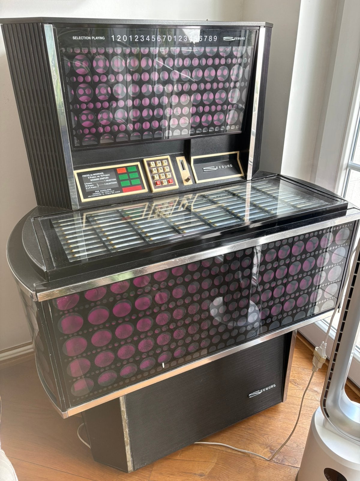 Jukebox Seeburg SPS160 “Olympian” uit 1972, Verzamelen, Automaten | Jukeboxen, Gebruikt, 1970 tot heden, Seeburg, Ophalen