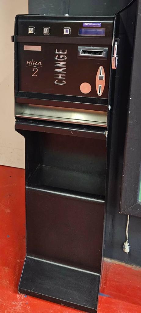 Wisselautomaat / jetonautomaat met voet + extra beveiliging, Collections, Enlèvement