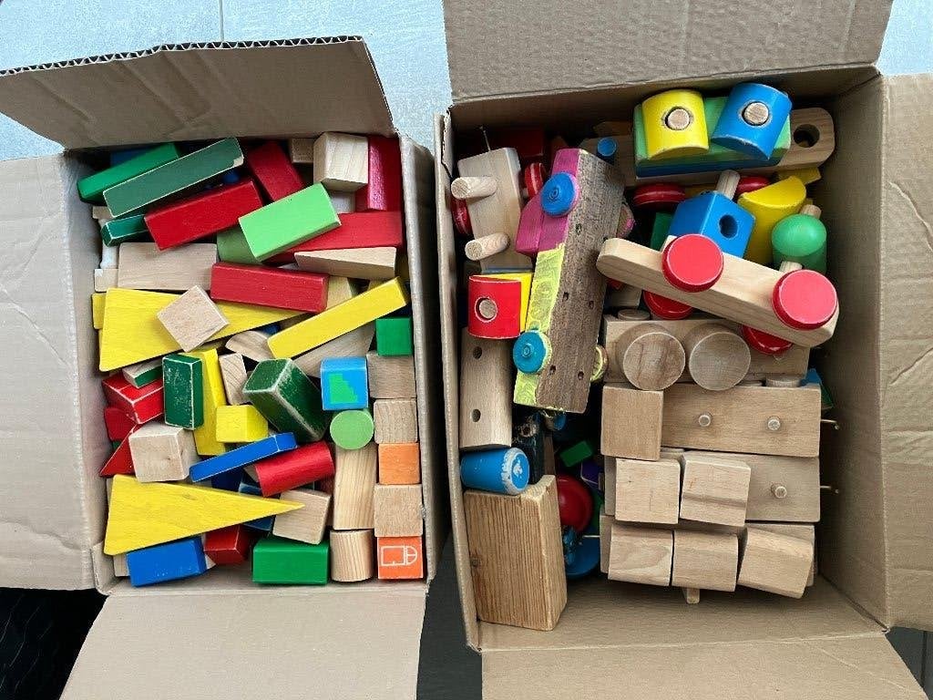 houten blokken, Ophalen, Gebruikt, Overige typen